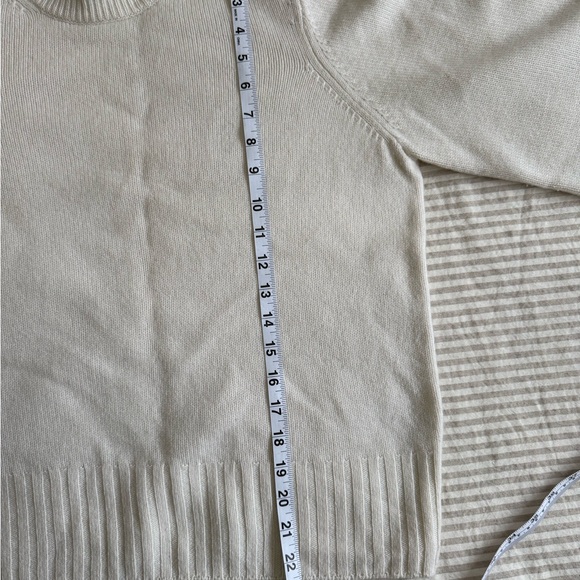Reformation Cream Wool Sweater, XS - Picture 4 of 5